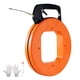 thumbnail image 1 of Extractor de alambre de fibra de vidrio Fish Tape VEVOR de 30 m, no conductor, 1 of 9