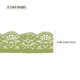 thumbnail image 2 of Encaje Vintage Crochet 0.98" x 5 yardas Cinta de Encaje Verde Hierba para Scrapbooking de Bricolaje Ropa Tela Decoración de Bodas Envoltura de Regalos, 2 of 5