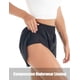 thumbnail image 3 of Pantalones Cortos Deportivos De Secado Rápido Para Mujer, Con Cintura Elástica Y Bolsillos. Pantalones Cortos Deportivos De Secado Rápido Para Mujer, De Doble Capa Y Con Bolsillo. Pantalones Cortos De, 3 of 5