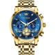 thumbnail image 1 of Reloj OLEVS QBZSG2856 Cronógrafo Acero Pulsera Dorada, 1 of 2