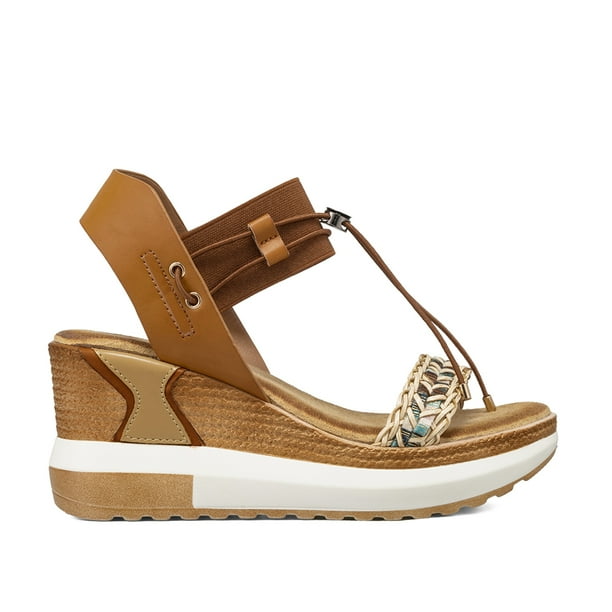 Sandalias Casuales Taco Cuña Mujer Weide JS02