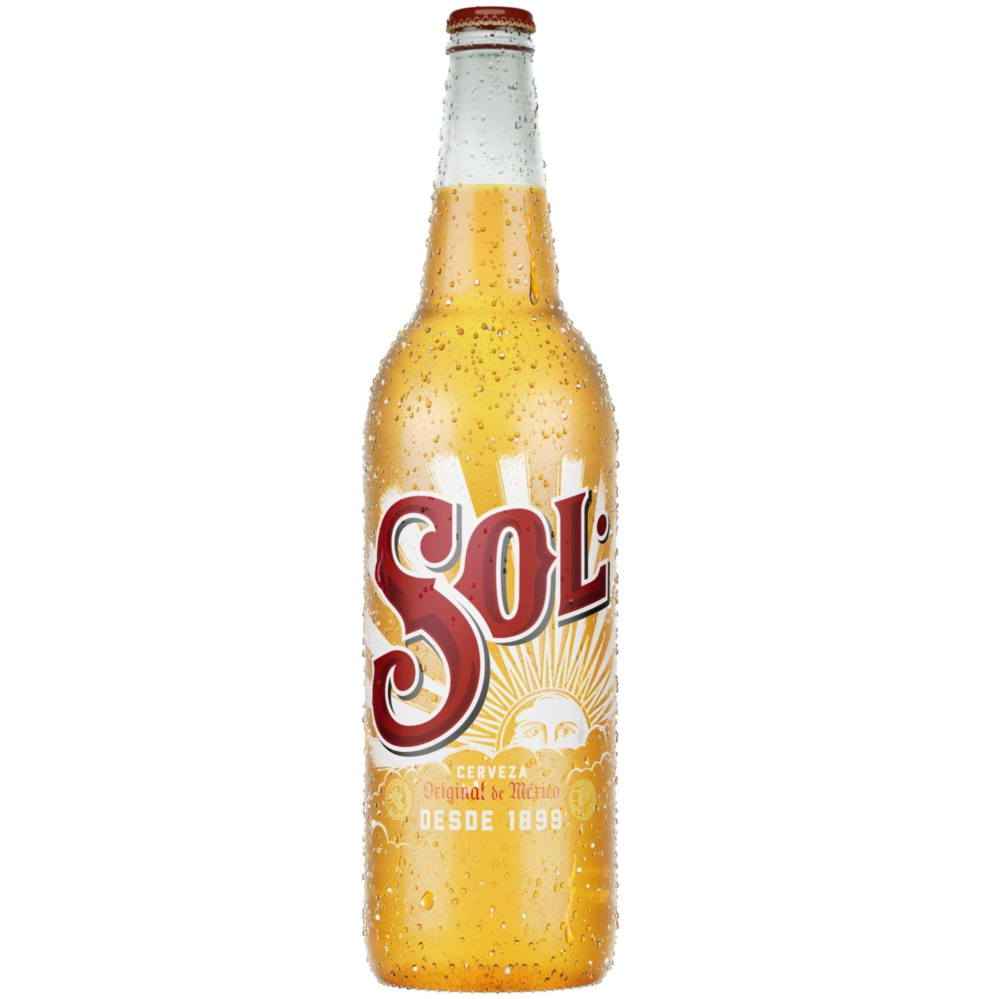 Cerveza Original 4.5° Botella 650 ml Sol
