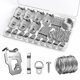 thumbnail image 1 of Colgador de Cuadros LZC 91 uds 40 lb / 18 kg de alta resistencia, 1 of 7