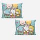 thumbnail image 2 of Cheery Chums 3-Piece Bedding Set For Kids Boys Girls Adult Cartoon Warm Cute Fashion Holiday Present Gift Bed Sheets, 2 of 5