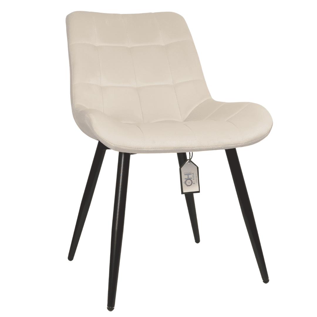 Oh! Mi Hogar ® - Silla Milano Velvet Base Negra