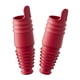 thumbnail image 3 of 2x Tapón De Botella De Vino Que Se Adapta A Botellas De Boca De 1,2 Cm-2,2 Cm Tapones De Vino Portátiles Rojo, 3 of 3