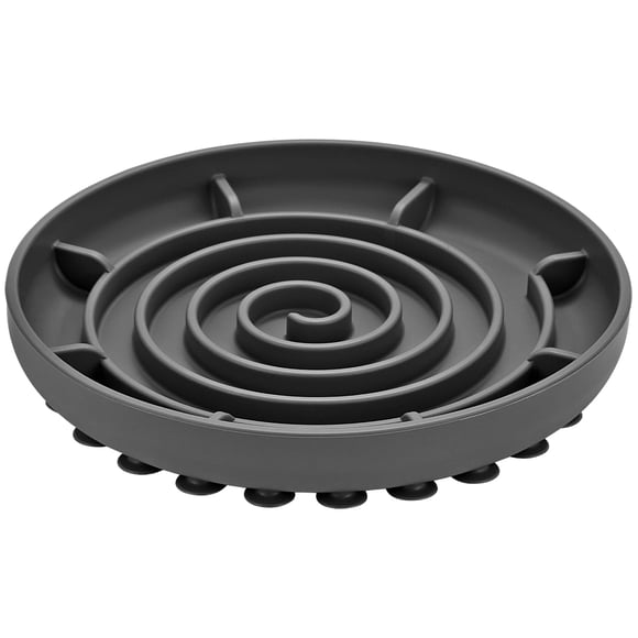 Comedero lento Doweiss gris suave de silicona L 25 cm