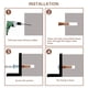 thumbnail image 5 of Kit de anclajes de pared de plástico para paneles de yeso HongWay, 370 piezas con tornillos, 5 of 8