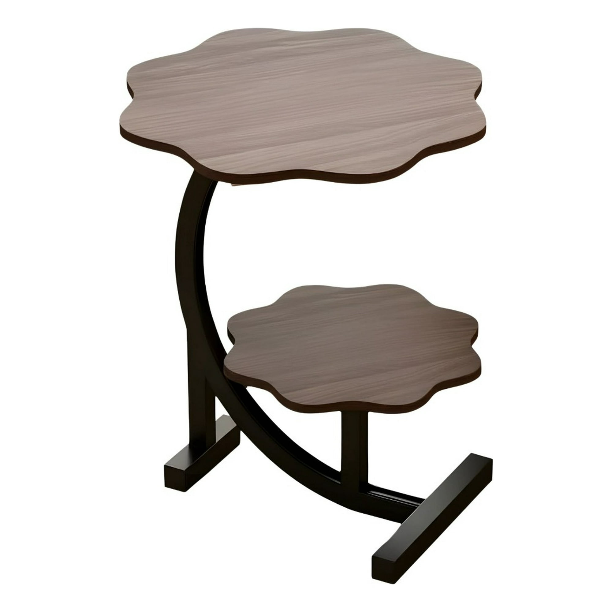 Genérico - Mesa Centro Auxiliar Decorativa Dos Niveles Moderna Jhn