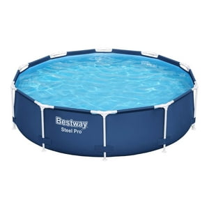 Piscina Bestway Redonda Steel Pro 3.05Mx76Cm Azul Azul Tamano Unico