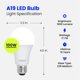 thumbnail image 2 of Paquete de 6 bombillas LED Feit Electric A19, 17,7 W, 1600 lúmenes, 2 of 9