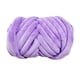 thumbnail image 2 of Hilo Grueso Para Hacer Ganchillo, Tejido A Mano, Suave Y Voluminoso, Para Sombreros De Bricolaje, Macramé, Color Morado, 2 of 5