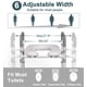 thumbnail image 5 of Asiento de inodoro elevado HOMLAND con asas, capacidad de 500 libras, 5 of 7