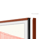 thumbnail image 3 of Samsung Marco Magnético Color Burdeo The Frame 65", 3 of 4