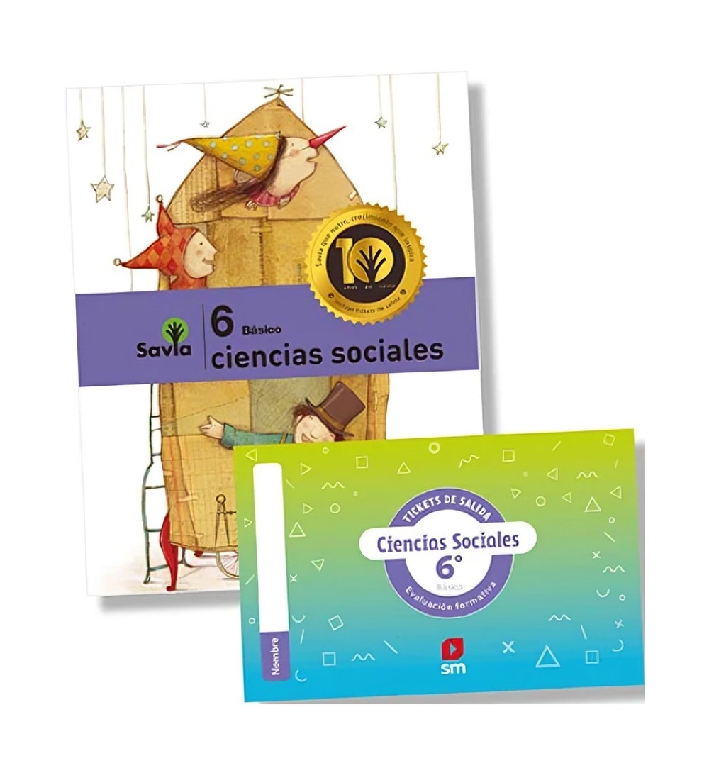 Top10Books - Pack Ciencias Sociales 6° Savia
