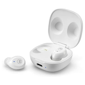 Motorola - Audifonos Bluetooth Tw Ipx5 Recargables Moto Buds 105 Blanco