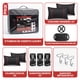 thumbnail image 3 of Funda Cubre Asiento Ecocuero – Set 5 Asientos Luxury OKAERI negro, 3 of 10