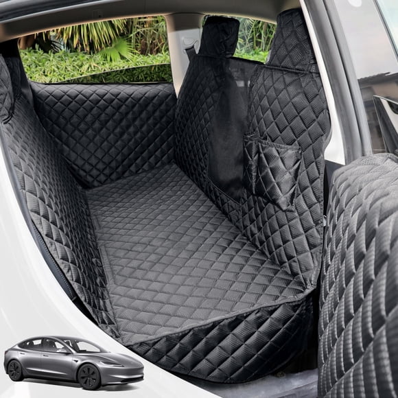 Funda Para Asiento De Perro Para Auto Model 3 Y Y Impermeable