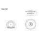thumbnail image 4 of Set de parlantes JBL Club Gen3 54F coaxiales de 13 cm, 4 of 5