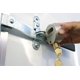 thumbnail image 4 of Grillete Lock Trimax THP3XL con forma de disco de hockey para puerta de remolque, paquete de 3, 4 of 4