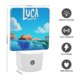 thumbnail image 2 of Luca Luz nocturna LED con sensor de anochecer a amanecer para dormitorio, baño, pasillo, escaleras - Lámpara LED nocturna de enchufe, 0.5W - 1 pieza, 2 of 6