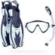 thumbnail image 1 of Set de esnórquel Cressi Tinetto Rocks Dry Navy/Ice Cyan S/M, 1 of 4