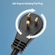 thumbnail image 2 of [Regleta de alimentación] Cable Matters, paquete de 2, 3 salidas con 3 clavijas negras de 3 m, 2 of 7