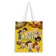 thumbnail image 1 of Big Mouth Bolso de tela con estampado de lienzo para mujer, bolsa de compras reutilizable y estética, con cremallera interior, regalo para mujer, 35 × 40 cm., 1 of 6