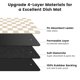 thumbnail image 5 of Tapete de Cocina a Cuadros Beige Yinoos 41 × 61 cm, 5 of 9