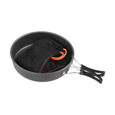 Magideal - Sartén Para Acampar, Sartén Para Acampar Pan De Cocción Múltiple Para Cocción Sin Palanca Para Cocinas Al Aire Libre Caminata De Viajes Al Aire Libre