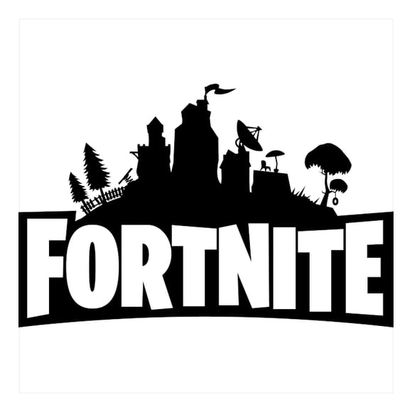 Decomural Fornite Capter 2 Black White WS-60008