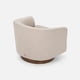thumbnail image 3 of Poltrona Rosen Giratoria Bourton Tela Beige, 3 of 5