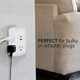 thumbnail image 5 of Regleta GE de 5 tomacorrientes con puertos USB/USB‑C y protector contra sobretensiones, 5 of 6