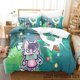 thumbnail image 1 of v538 Bed Sheets Game Here Comes Niko Bedding Set,Duvet Cover Comforter Bed Set Quilt Cover Pillowcase,King Queen Twin Size Boys Girls Adults 3-Piece Bedding Set (1 Duvet Cover + 2 Pillow Shams) Bed Sh, 1 of 5