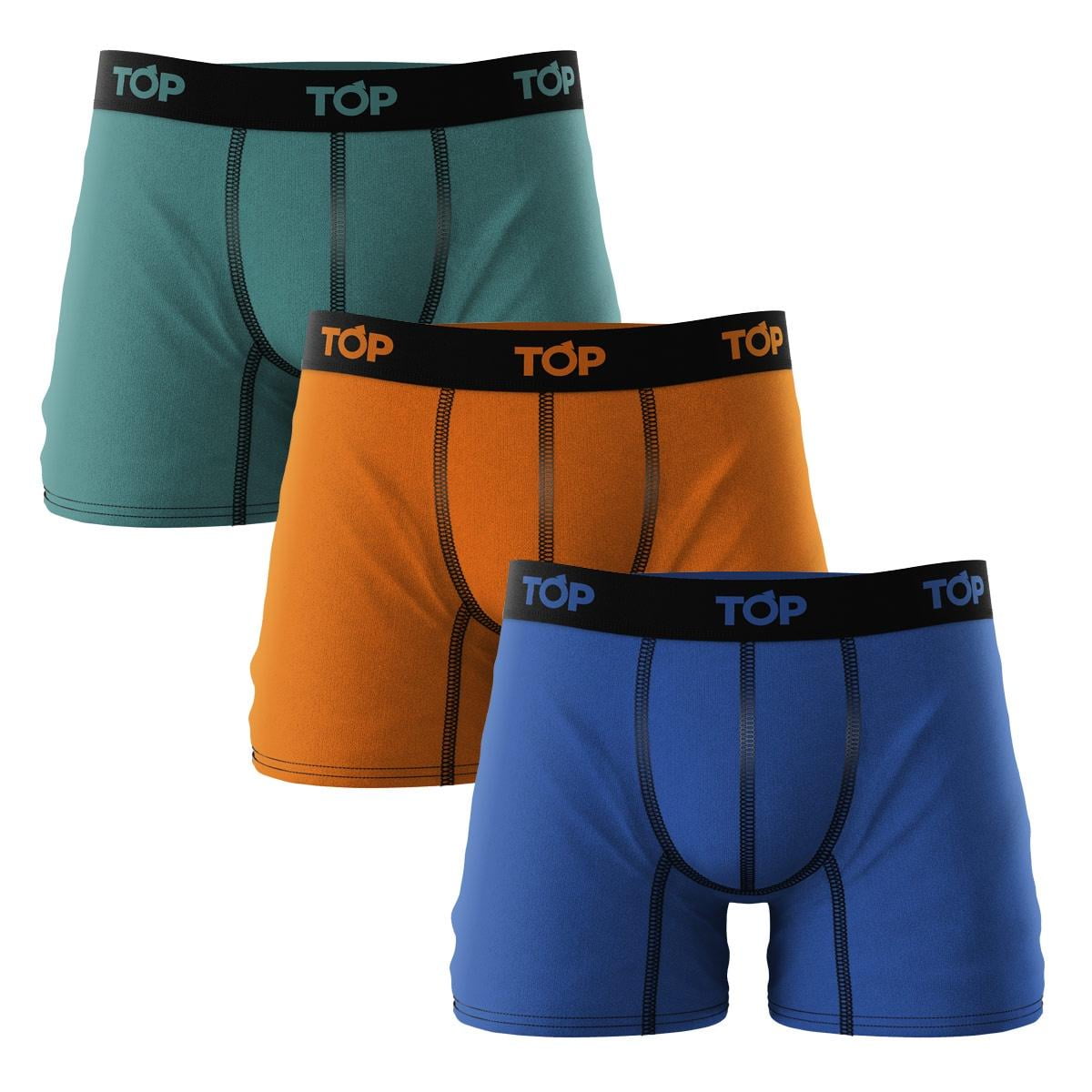 Top - Bóxer Medio Microfibra Pack 3 C10