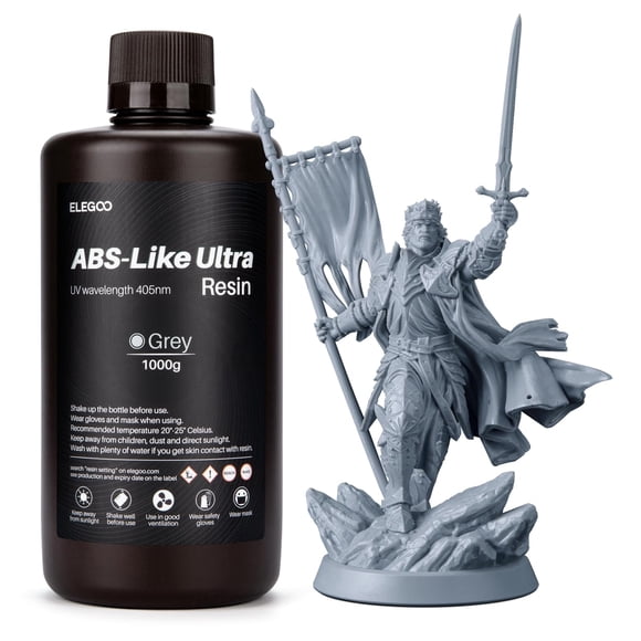 Resina ELEGOO Ultra Gris tipo ABS 1000 g