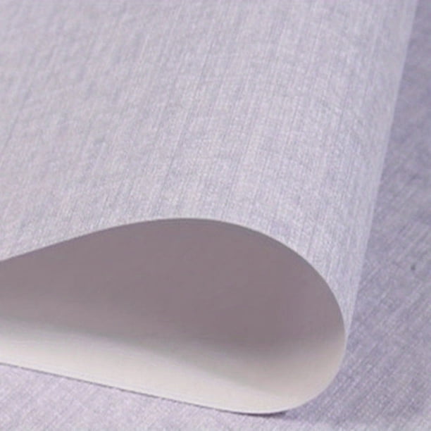 1 Roll Non-Self-Adhesive Wallpaper, Simple Plain Linen Non-Woven Wallpaper, For Living Room, Bedroom, TV Background Wall, Hotel, Engineering