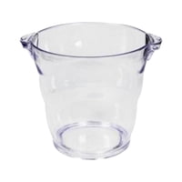 Magideal - Contenedor De Cubitos De Hielo, Botella De Champán Portátil Con Bañera De Hielo Acrílica, Cubo De Vino De Champán Para Fiestas, Restaurante, Fiesta En 4L