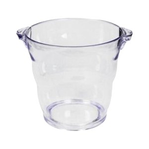 Magideal - Contenedor De Cubitos De Hielo, Botella De Champán Portátil Con Bañera De Hielo Acrílica, Cubo De Vino De Champán Para Fiestas, Restaurante, Fiesta En 4L