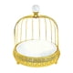 thumbnail image 3 of Soporte De Metal Para Postres Y Pasteles, Jaula Para Pájaros, Centro De Mesa, Boda, Hogar, De Una Sola Capa, 3 of 5