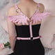 thumbnail image 4 of Sexy Punk Leather Body Harness with Back Wings and Thigh Straps - Women's Lingerie and Underwear Accessory, 4 of 4