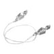 thumbnail image 1 of Clip De Abrazadera De Alambre Para Cabeza De Esgrima, Cuerpo De Esgrima, Enchufe De Clavija, Alambre Transparente Universal, 1 of 3
