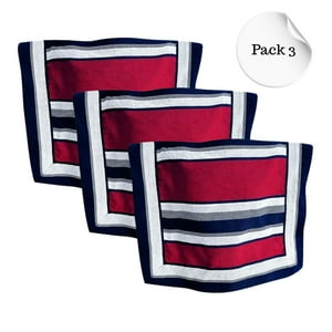 Genérico - Pack 3 Mantas Poncho De Huaso Cueca Niño Fiestas Patrias