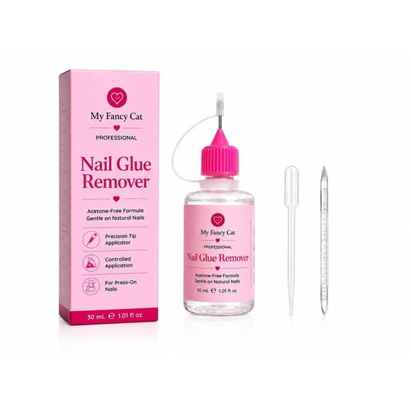 Removedor de pegamento para uñas My Fancy Cat 30 ml Suave