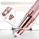 thumbnail image 3 of Eliminador de pelo de cejas Afitadora eléctrica para mujeres con luz led para la eliminación de pelo instantánea e indolora IPX6 impermeable (oro rosa), 3 of 3