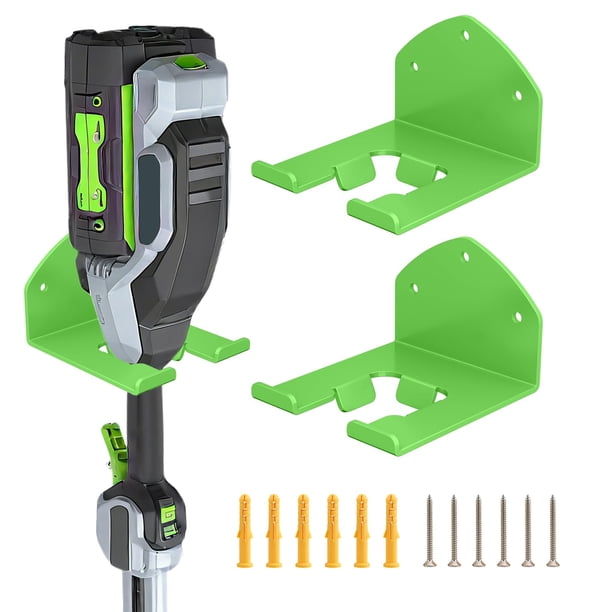Organizador de herramientas eléctricas para montaje en pared para recortadora de hilo E.GO Power+