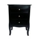 thumbnail image 3 of Set 2 Veladores Dormitorio Imperia 3 Cajones Negro, 3 of 7