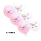 thumbnail image 2 of Pack 6 Globos Cumple Unicornio Globos Feliz Cumpleaños Látex, 2 of 2