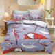thumbnail image 1 of v1229 Bed Sheets Merry Christmas Cartoon Duvet Cover Anime Printing Cute Children's Bedroom Set ​Polyester Adult Gift /pcs Bedding 3-Piece Bedding Set (1 Duvet Cover + 2 Pillow Shams) Bed Sheets ju1, 1 of 5