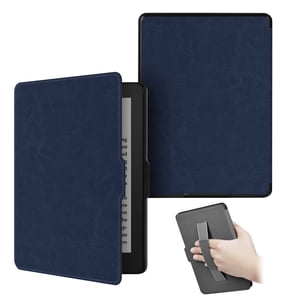 Funda Gangxun Compatible Con Kindle Paperwhite4 – Diseño Con Correa De Mano, Modo Automático, Cuero Pu Vintage